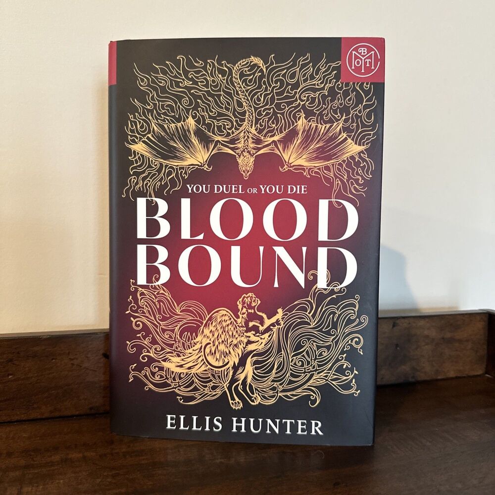 BOTM-Blood Bound by Ellis Hunter -April 2026 Book of Month Hardcover